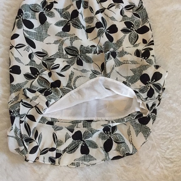 Black&White Silk Top And Skirt - Picture 6 of 6